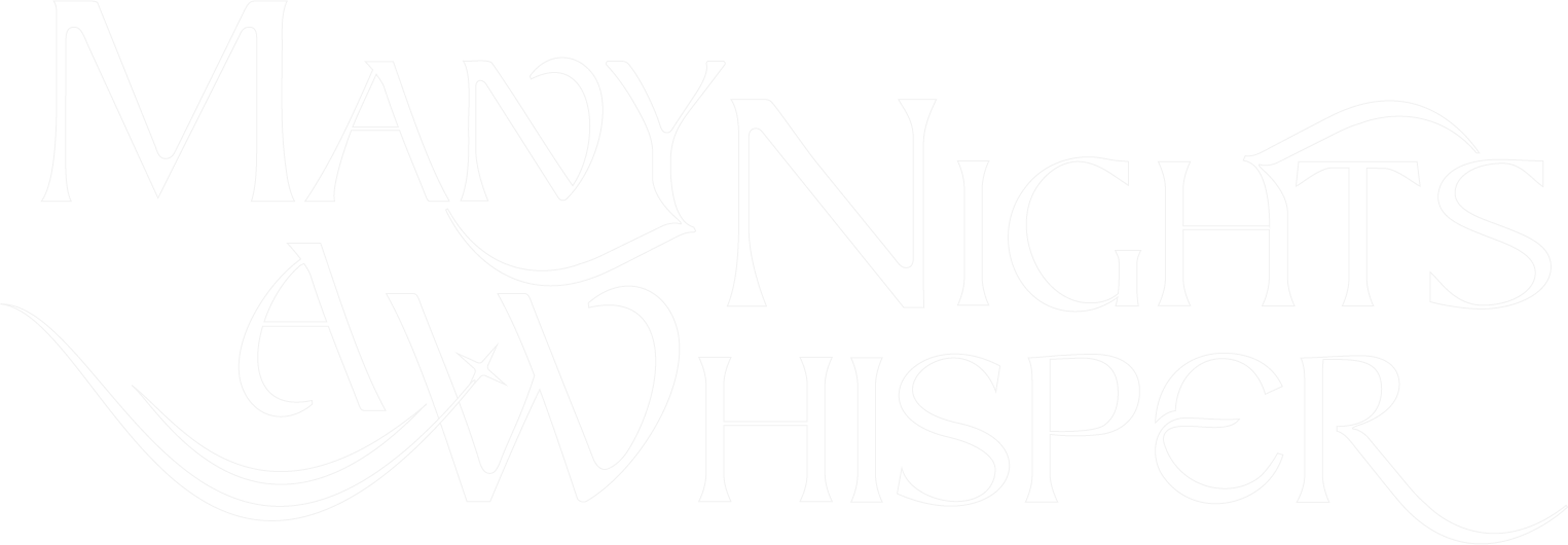 many nights a whisper logo